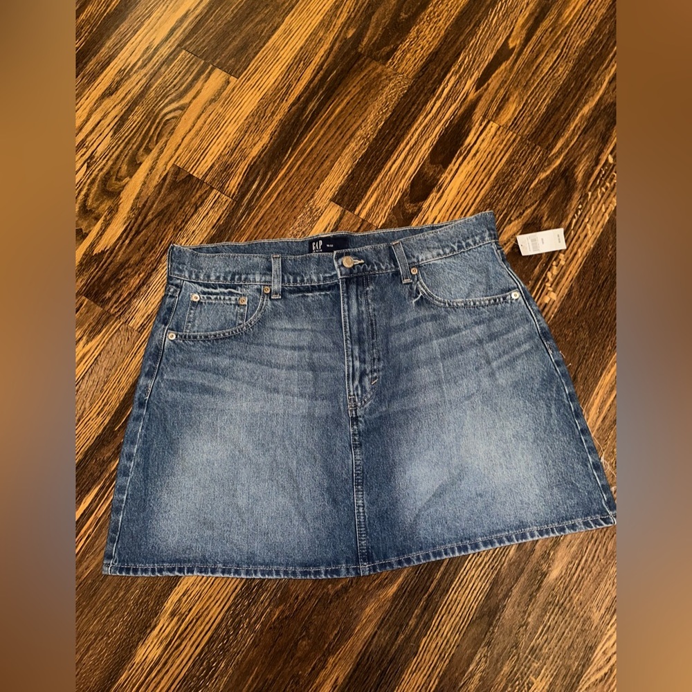 NWT Denim Miniskirt